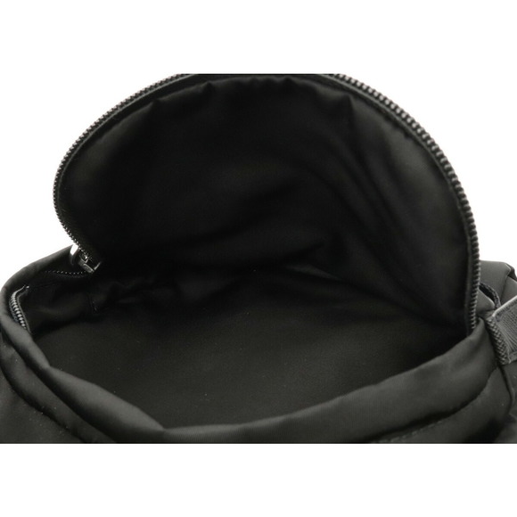 Prada Tessuto Montagn Body Bag Nylon Leather Nero Black - Picture 8 of 9